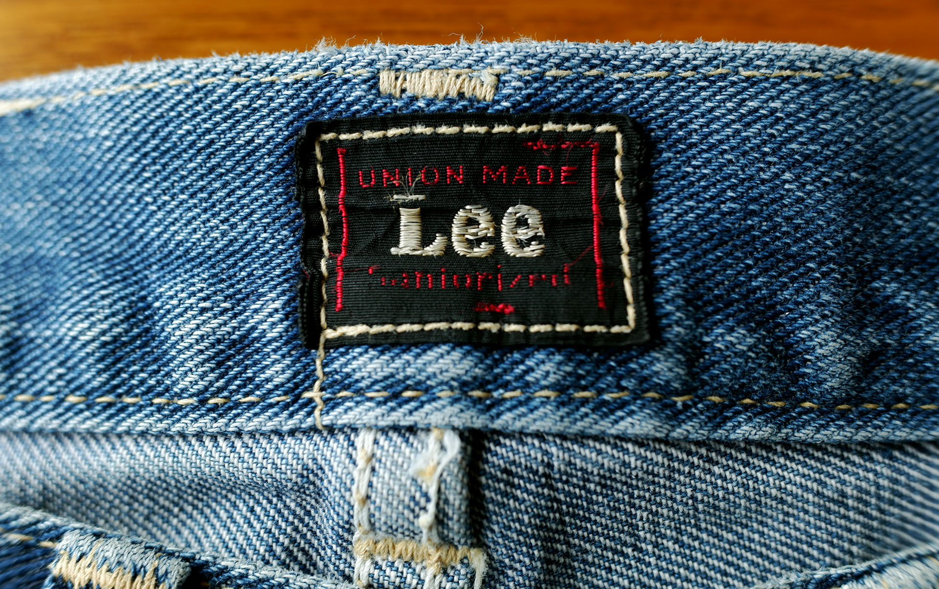 リアルマッコイズ（Real McCoy's）LEE 101B ジーンズの色落ちレポート