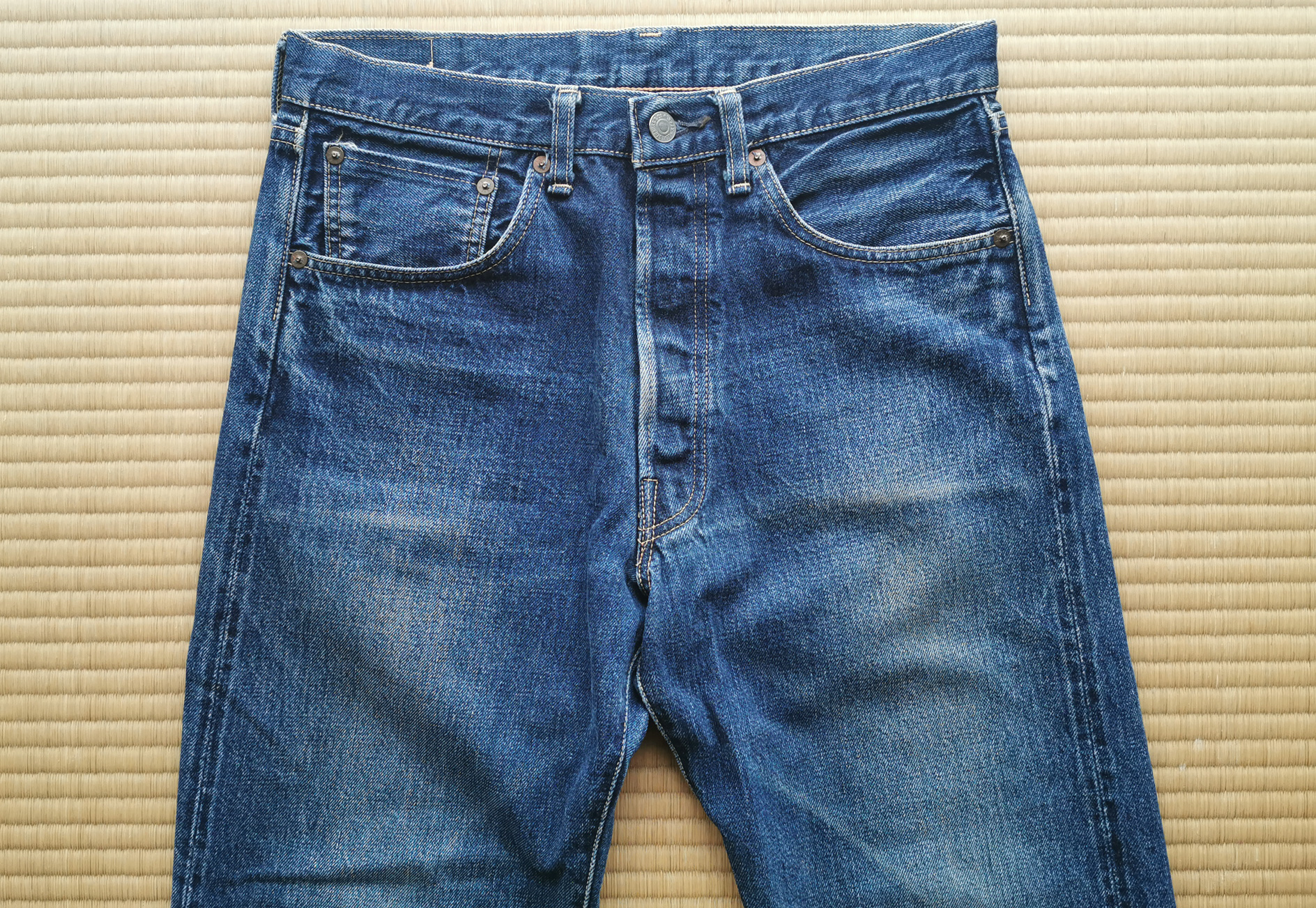LVC (Levi's Vintage Clothing) 55501 Made in Japan Fading Report
