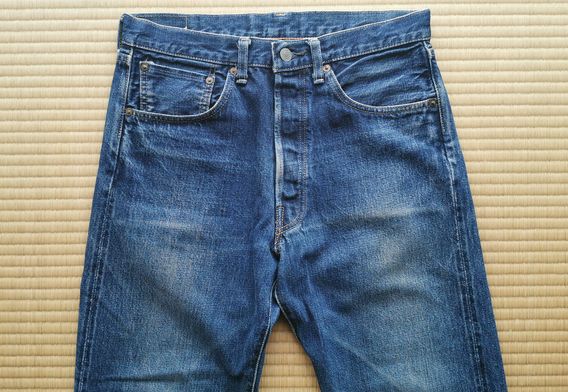 LEVI’S LVC リーバイス 501xx  55501 日本製 デニム毛羽立ち