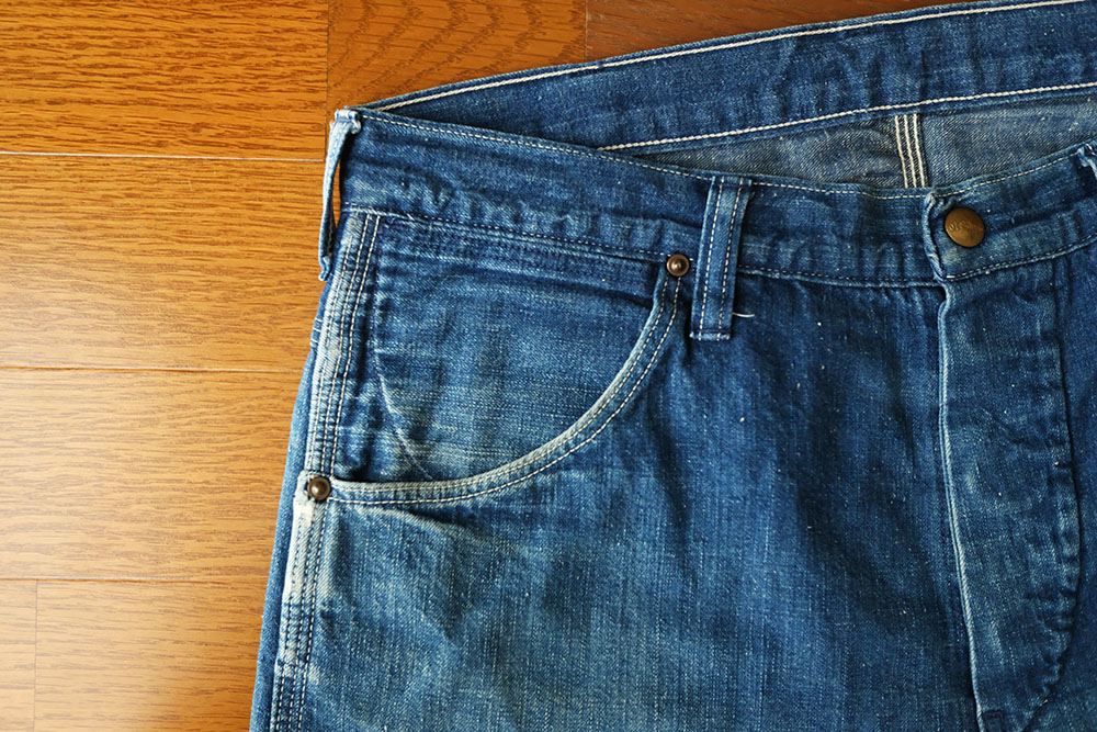 ビンテージ ペインターデニムパンツ Lサイズ 色落ち◎ ダブルニー orslow ビンテージ ペインターデニムパンツ Lサイズ 色落ち