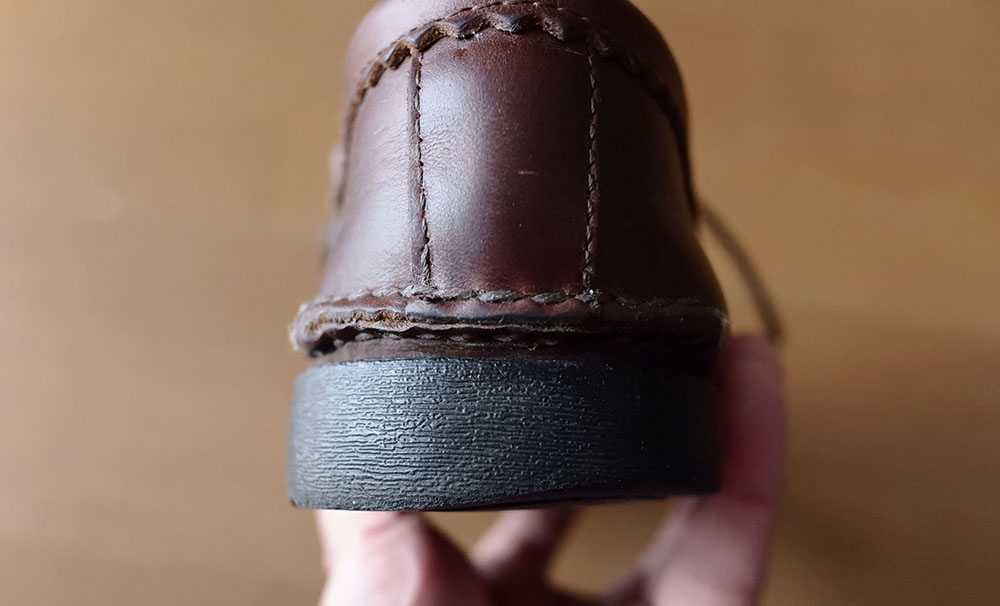 Quoddy Trail Moccasin - ホーウィン社のレザーが濃く美しい