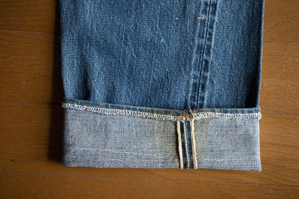 Levi's 501BIG Eオリジナル／ヴィンテージの色落ち - リ