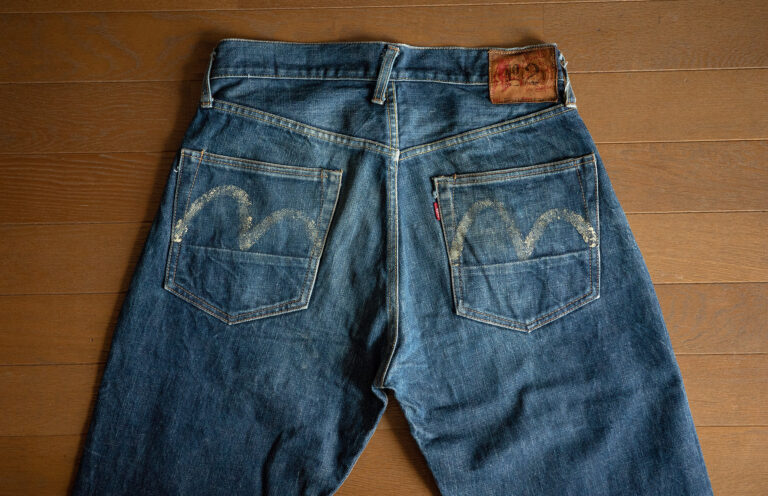 柔らかい 芸術的な色落ち！エヴィス17oz lot.2000 3640円 ヘビーオンス