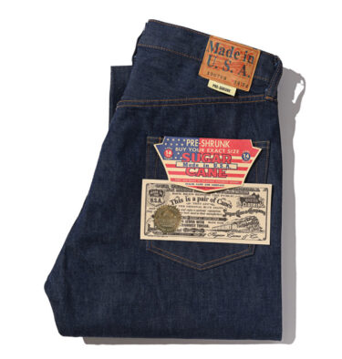 希少 アメリカ製 シュガーケーン55周年 S1946 デニム シュガーケーン 55周年記念は1946年モデル - 個性派モデルの復刻