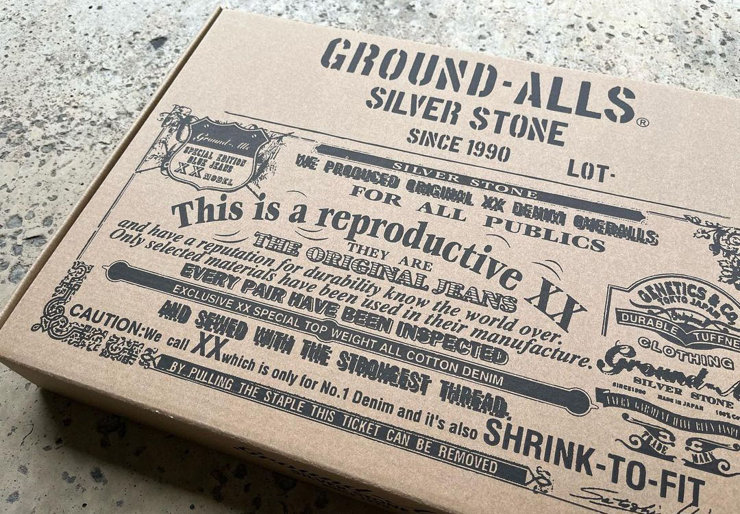 グランドオールズ　XX シルバーストーン（グランドオールズ）XX ジーンズの色落ち記録