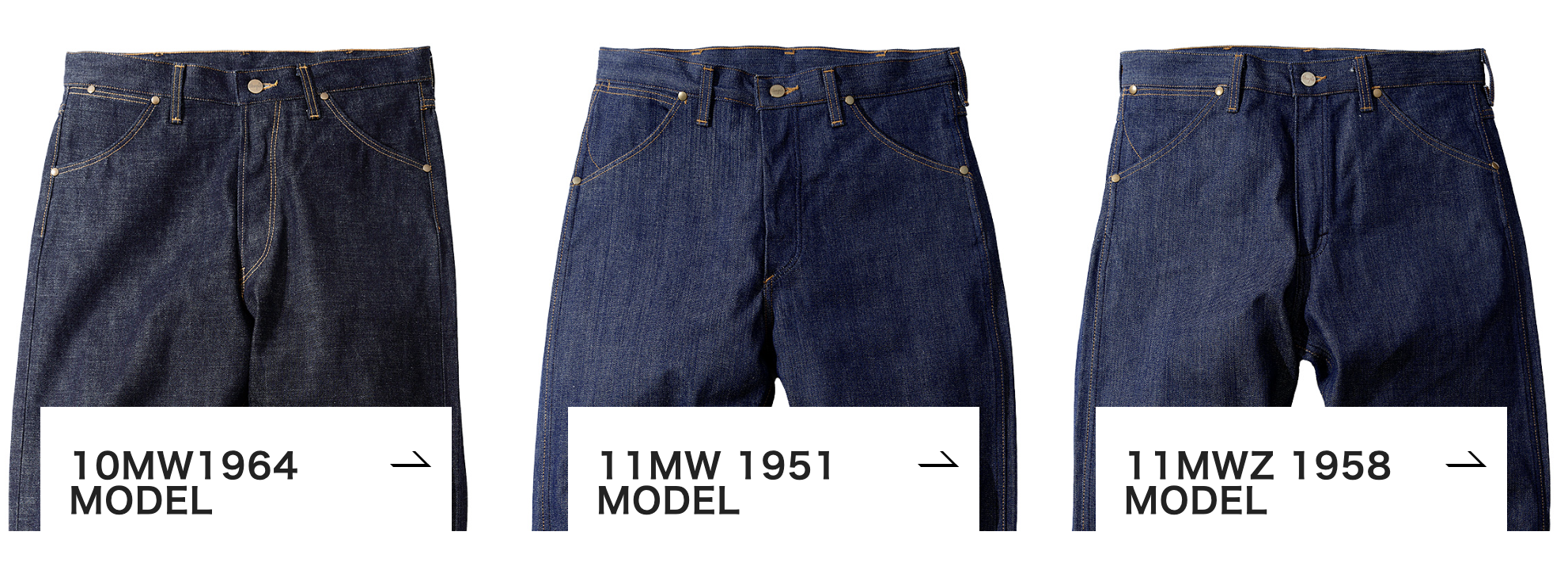 Wrangler　90s 11MWZ復刻　M1110　60年代/1964モデル Wrangler 90s 11MWZ復刻 M1110 60年代/1964モデル