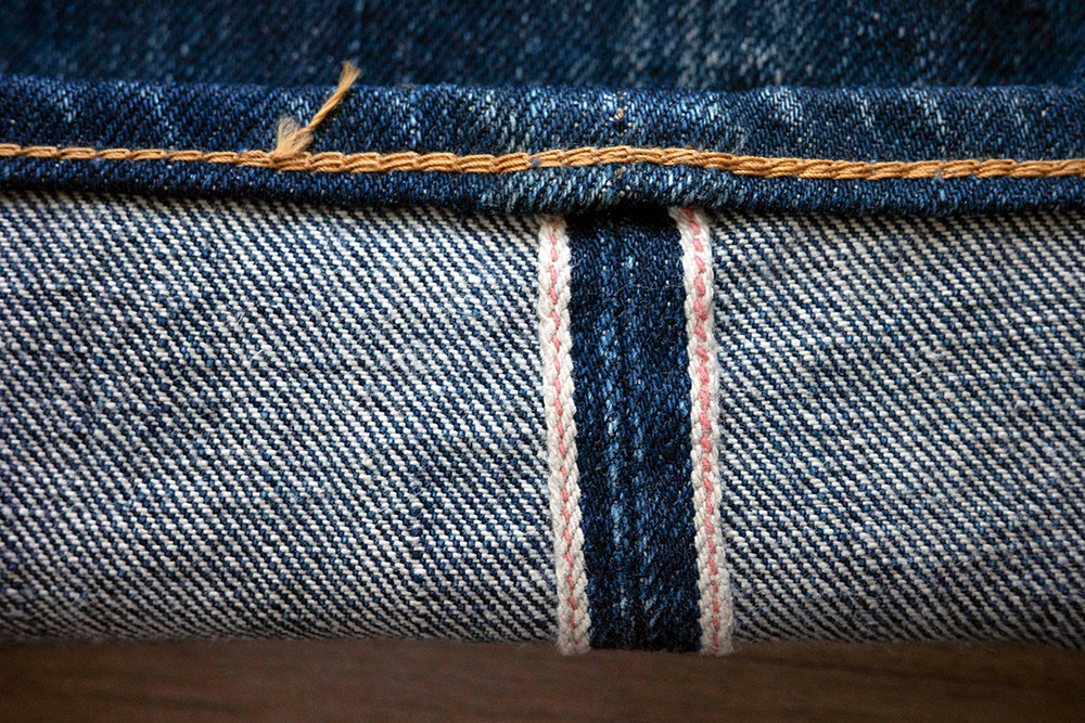 GroundAlls（グランドオールズ）G501XXモデル 色落ち／経年変化