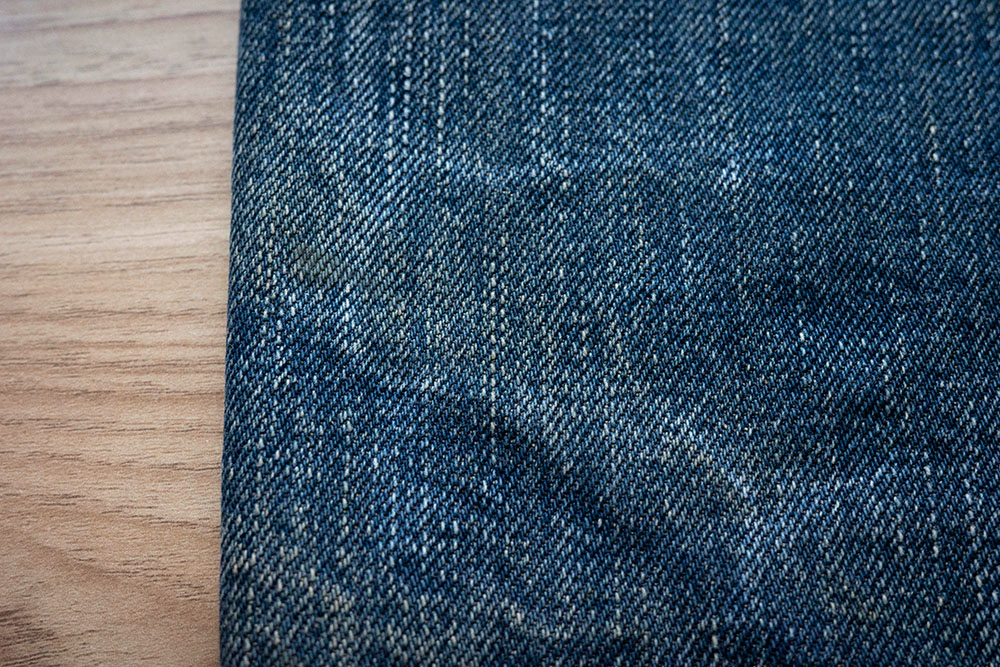 GroundAlls（グランドオールズ）G501XXモデル 色落ち／経年変化